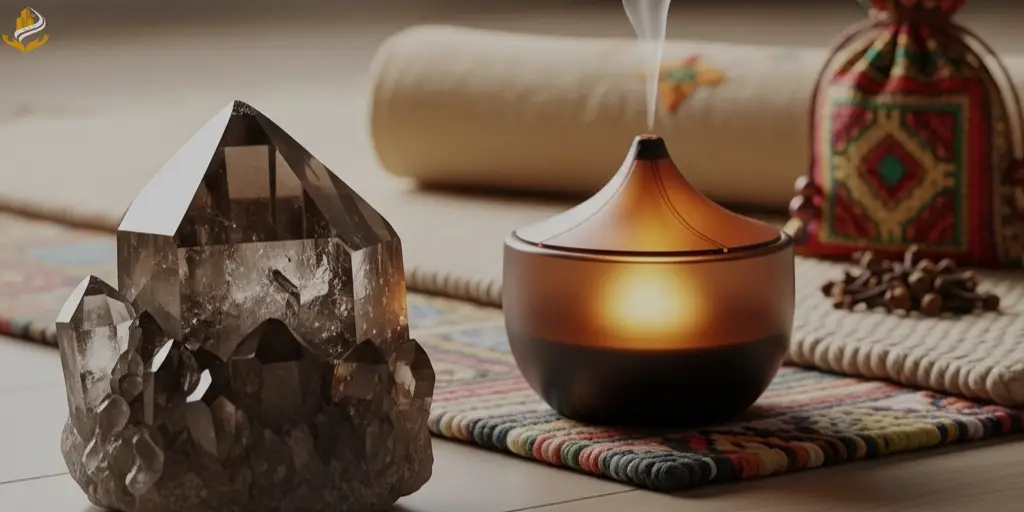 Crystals, Camphor, and Vastu Tools
