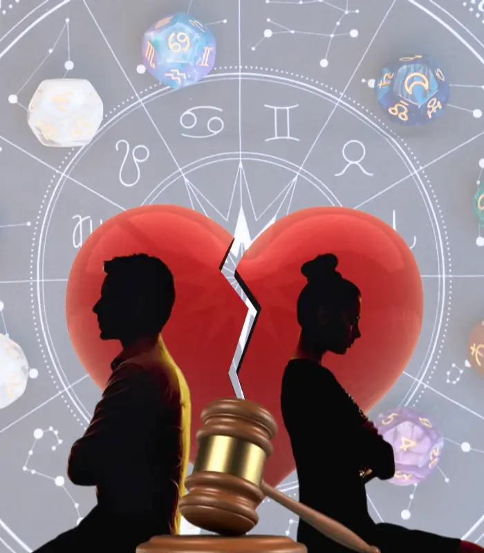 Break-Up and Divorce Astrology